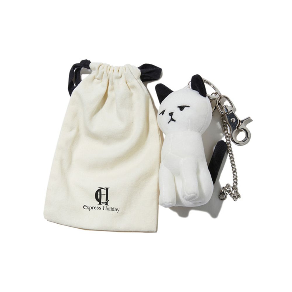 expressholiday women boring cat keychain