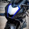 Für Motorrad Abtrieb Naked Frontspoiler Winglet Aerodynamischer Flügel YZFR3 2025 2024 YZFR25 YZF R3 R25 2025 2019-2024