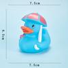 Soft Rubber Little Yellow Duck Swimming Toy Decoration Kids Gift Cartoon Cute