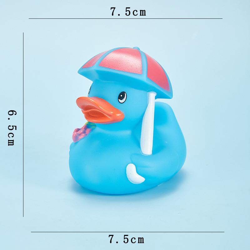 Soft Rubber Little Yellow Duck Swimming Toy Decoration Kids Gift Cartoon Cute