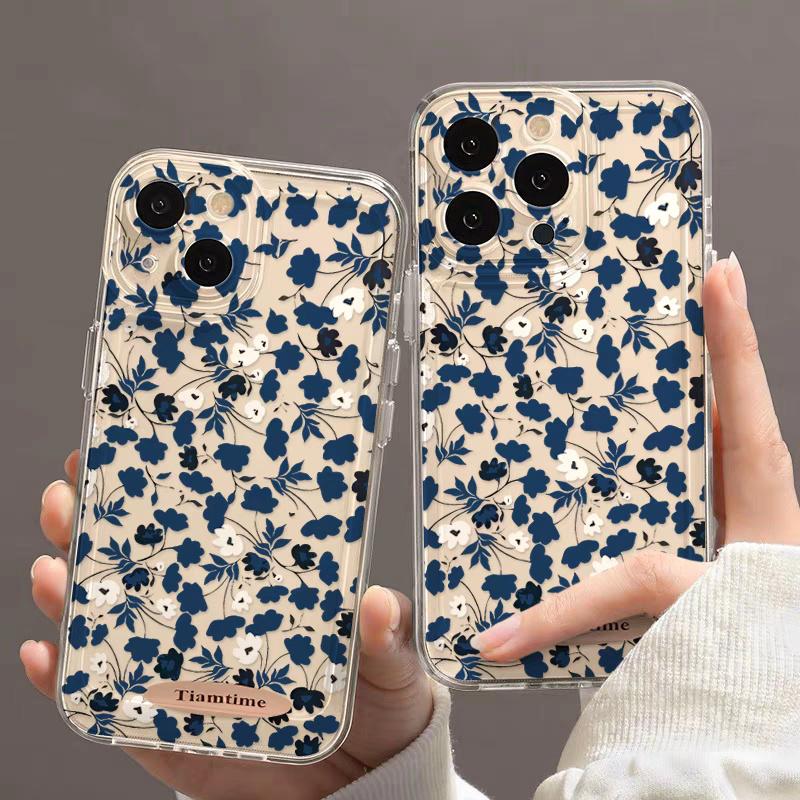 Floral Flower Clear Case for Huawei Honor 90 Lite X9A 5G X7B X8B X9B Y9 Prime 2019 Nova 3i 5T 6 7 9 SE P40 Lite P30 Pro Cover