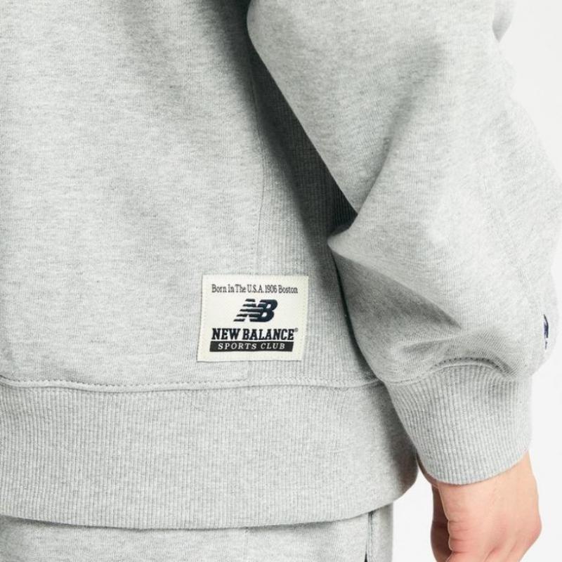 New Balance Uni Nbsc Half Zip Up Sweatshirt Nbncd31823