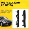 Bumper Bracket For 2013-2016 Ford Escape Set of 2 Front Left & Right Side LH RH