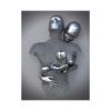 Metal Figure Statue Art Poster High Definition Printing Canvas Painting Prints Couple Sculpture Living Room Home Decor Picture