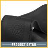 Car Hand Sewn DIY Steering Wheel Cover Breathable Comfortable 38cm Stitch On Wrap Cover Microfiber Leather Black Stitches Auto Replacement Parts