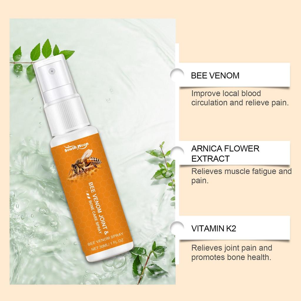 South Moon Bee Venom Joint Care Spray Daily Gentle Massage Wrist & Knee Body Spray