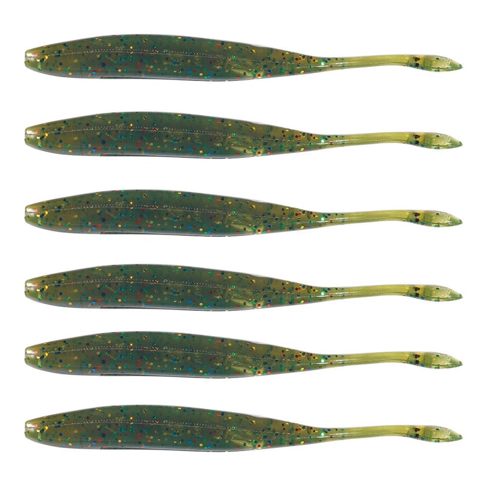 

6 шт./пакет, мягкие воблеры для плавания, Ocean Rock, загар, силиконовые приманки, резиновые мягкие приманки, 9,5 см-3,1 г, все для рыбалки