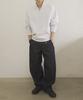 SIIIIDO Vintage Half Neck Zip-Up Sweat Shirt #1
