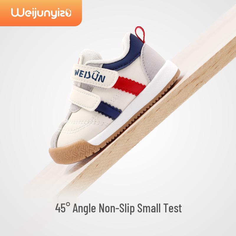 Wei Jun Yi Baby and Toddler Soft Sole Shoes for Boys and Girls, Spring/Autumn Style, 1-3 Years