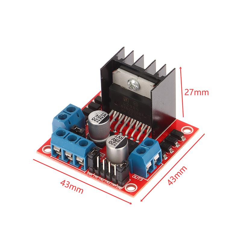 L298N Dc Motor Driver Module L298N Stepper Motor Smart Car Robot Breadboard Peltier High Power L298 Dc Motor Driver For Arduino