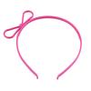 Plastic Cat Ear Headbands Cute Crown Headbands Rabbit Bunny Headbands Candy Colors (Bow Style)