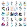 Cute Mermaid Stickers Cartoon Waterproof Vinyl Decal DIY Decor for Scrapbook Luggage Water Bottles Laptop Phone Journal Kid Toys
