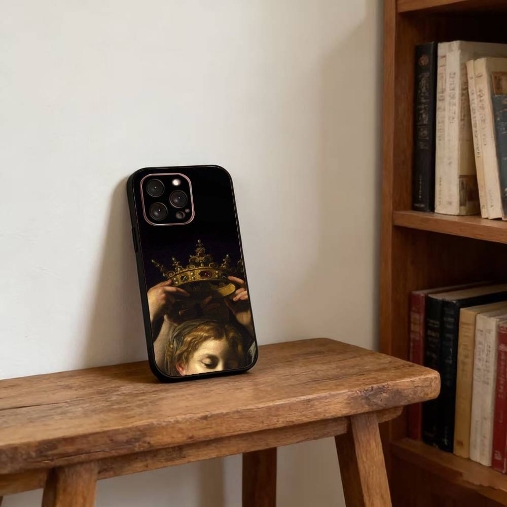 Classic Caravaggio Phone Case Silicone Soft For IPhone 17 16 15 14 13 12 11 X XR Plus Pro Max Plus