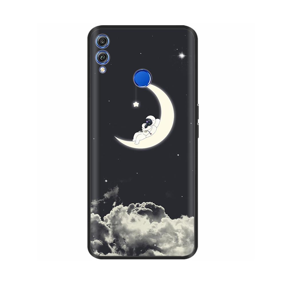Shockproof Cover For Honor 8X Case Soft TPU Silicone Back Cover For Huawei Honor 8X Cases Honor8X Animals Painted Cover Fundas