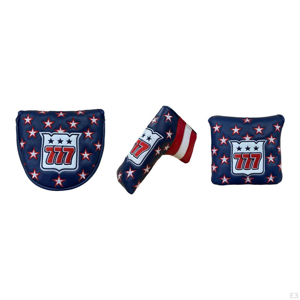 Golf Club Headcover Practice Compact Shaft Protective Putter Head Cover