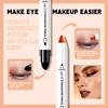 Multi-color Eyeshadow Stick Eyeshadow Pen Waterproof and Sweat-proof Pearlescent Eyeshadow Does Not Smudge.