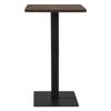 VidaXL Bistro Table Dark Ash 70x70x107 Cm 321927