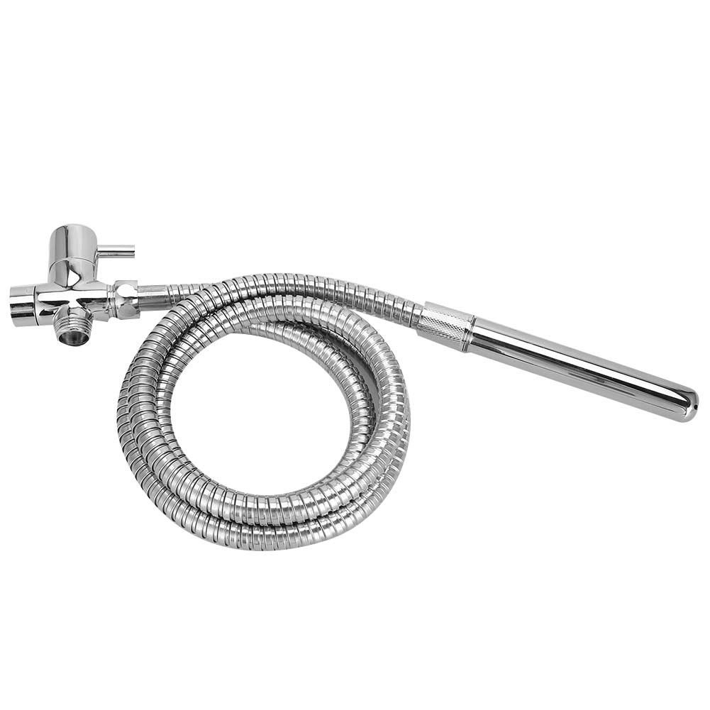 

Анус Душ Нержавіюча Сталь Клізма Промивання Миття Вагінальний Шприц Анальний Очисник