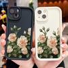 Soft Silicone Square Ladder Printing Pattern Phone Casing Full Cover Camera Shockproof Protection Rubber Case for Xiaomi Redmi