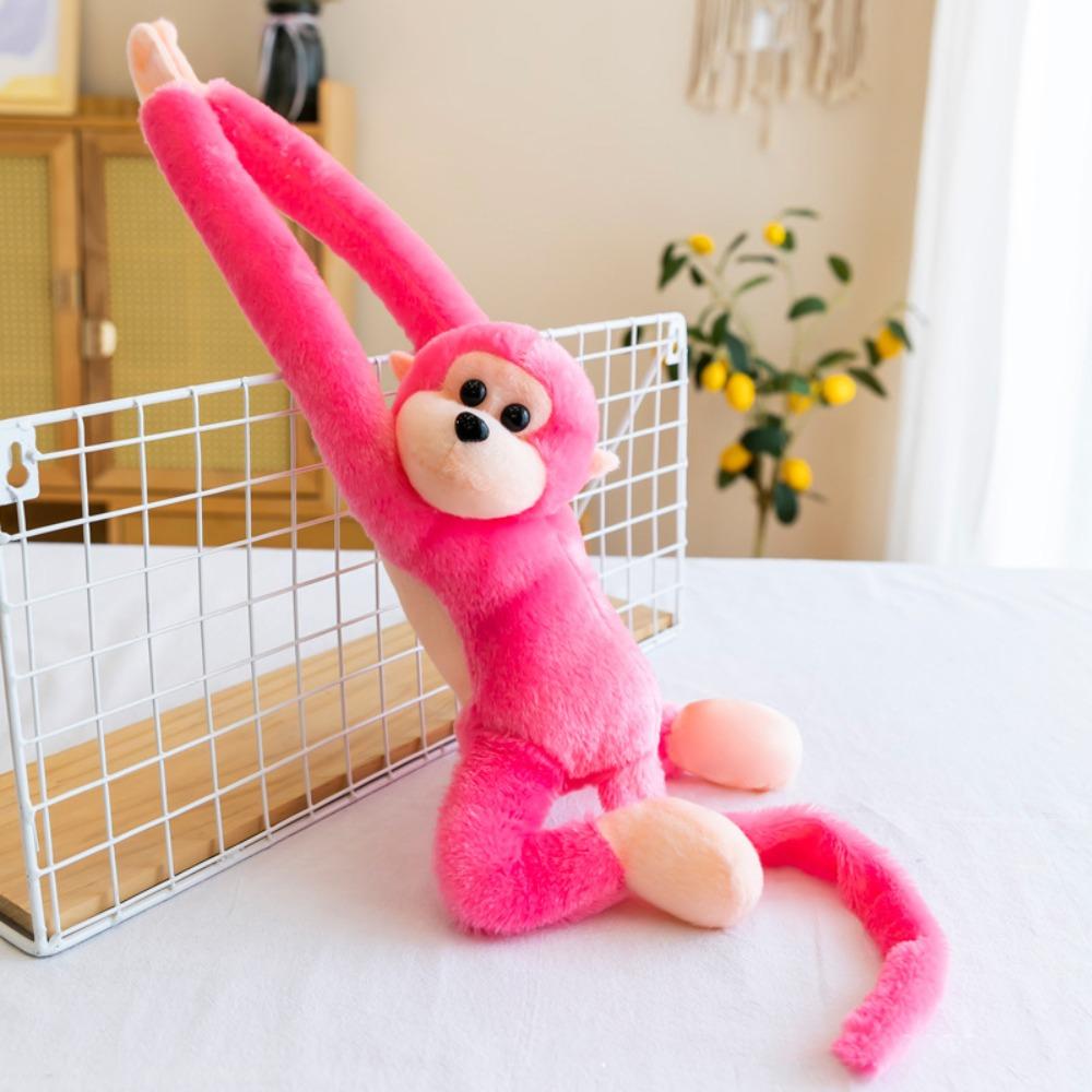 New Portable Colorful Long Arm Monkey DIY Long-armed Monkey Ornaments Monkey Children's Animal Soft Hanging