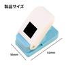 Zoriva Hole Punch, Craft Punch, Stamp, Rounded, Stationery, Square, Square Hole Punch, Office Supplies, Scrapbooking, Convenient, Single Hole