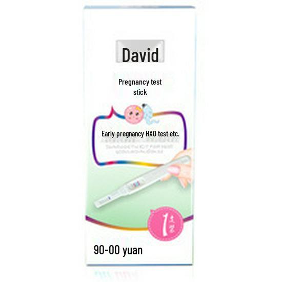 David Frühtest-Kit - Teststift, Teststäbchen und Testkarte zur Erkennung des Eisprungs und der Schwangerschaft