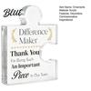 Meaningful Colleague Farewell Gifts Acrylic Puzzle Shape Ornaments for Team Appreciation and Employee Recognition Transparent High Transparency