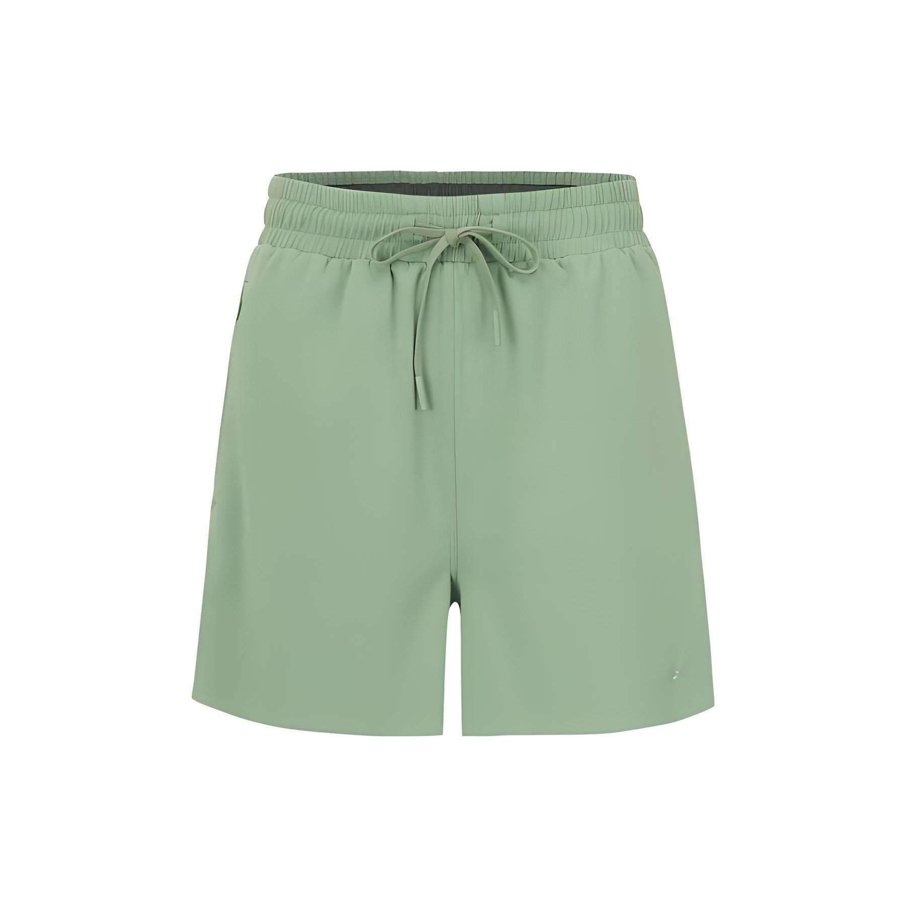 

Reebok Однотонные спортивные повседневные шорты женские низ светло-армейский зеленый 23RCS602WGL2 S