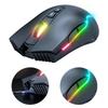 Wireless Mouse USB Rechargeable Ergonomic Wireless Gaming Mouse for Laptop PC Computer Black