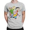 Unisex Ededd N Eddy Cartoon Retro Lustige Turm T-Shirts Baumwollkleidung Lustige Kurzarm Rundhals-T-Shirts Klassische T-Shirts