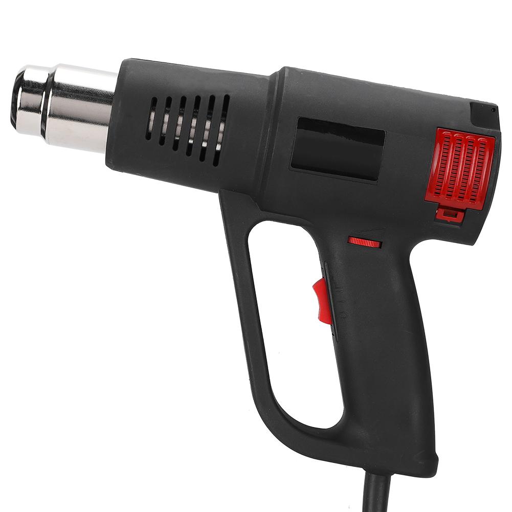 Hot Air Gun 2000W LED Sewing Light Heat Shrinkable Tube Temperature Adjustment