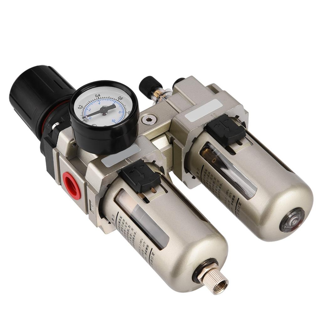 Pressure Regulator, 1pc AC301003 Aluminum Alloy Compressed   Pressure Regulator Moisture Trap Water Filter,     Accessories