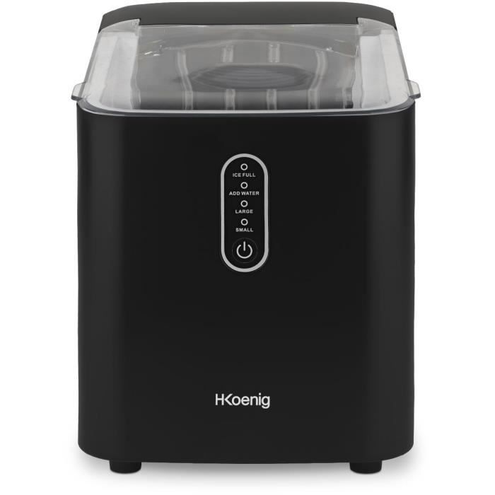 Ice Maker - HKoeNIG - KUB14 - 12 Kg - 1L - 120 W - Black