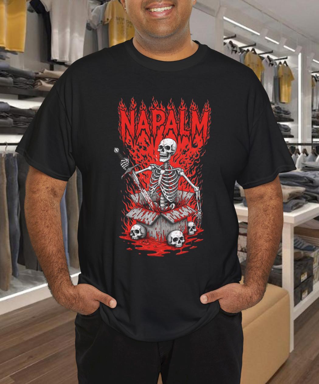 vintage Skull Devil T-Shirt Mens Womens Tees Top S