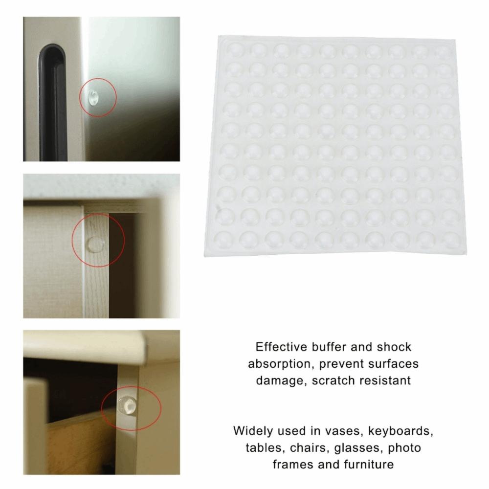 

200Pcs Mini Non Slip Pads Transparent Bumper Pads Accessory Feet Pad Table
