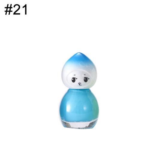 Doll Design Clear Kids Nail Polish Quick Drying Long Lasting Varnish Lacquer
