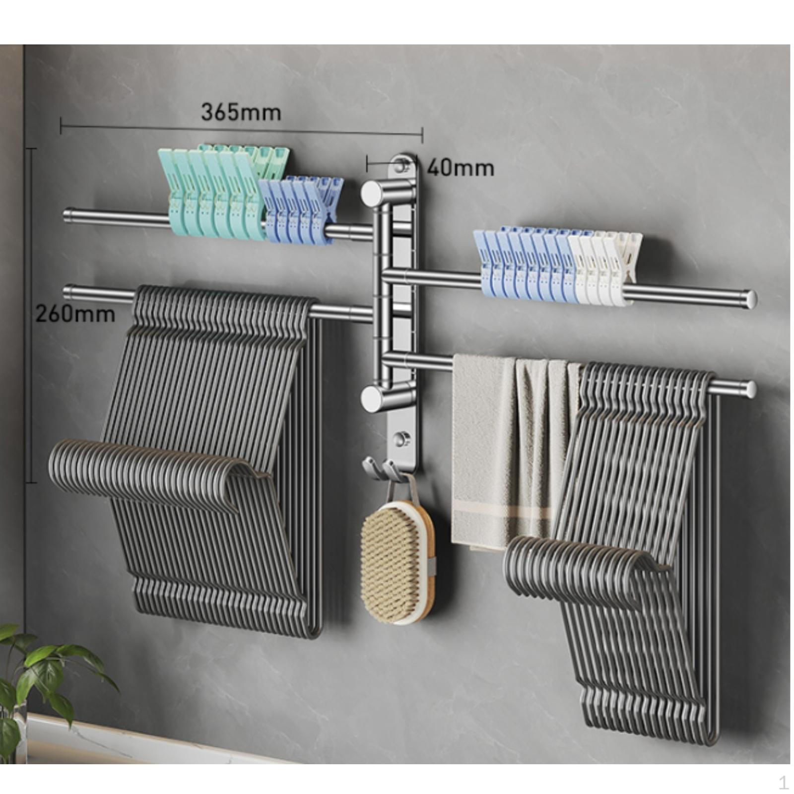 304 Stainless Steel Clothes Rack, Rotatable