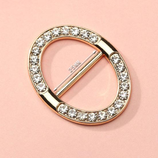 Yousheng Clothes Corner Knotted Buckle Elegant Faux Pearl Rhinestone Round Love Heart T-shirt Scarf Clothing Corner Tie Clip Ring Fashion Jewelry