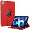 Protective Case - BOOLING - iPad Air 11 Inch - Rotating Stand - Red - Faux Leather