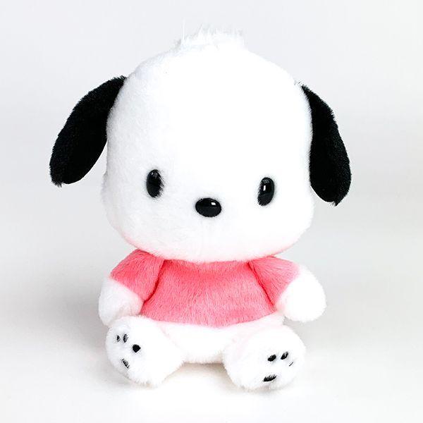 Sanrio Pochacco FUWAKUTA Plush Doll White Collection
