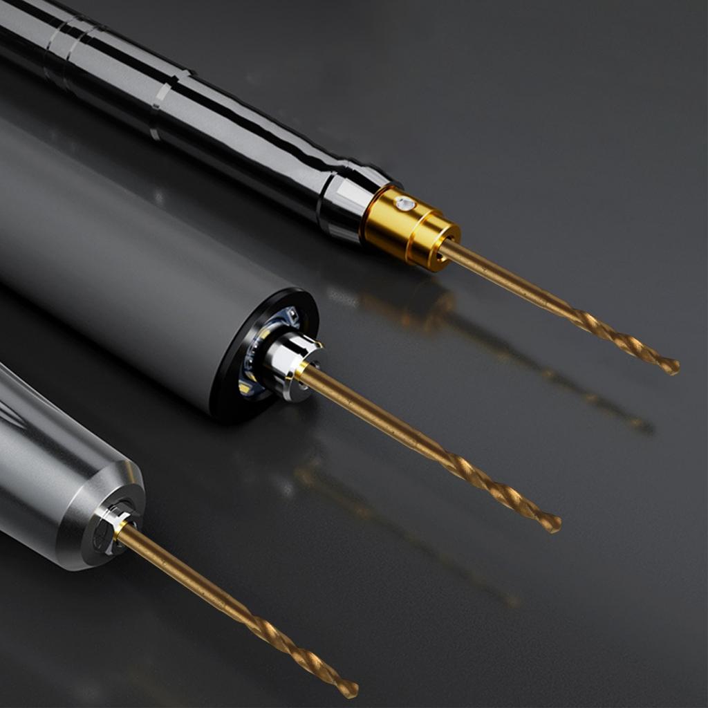 Miniature Drill Bit Set HSS with Shank Diameter of 2 35mm Perfect for DIY