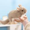 40CM Kawaii Simulation Chinchillidae Plush Toys Soft Lifelike Chinchillas Mouse Stuffed Animal Toys Birthday Gifts
