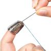 Metal 4Pcs 1.4*1.7*2.3CM/0.55*0.67*0.9in Hand Thimbles Needlework Safety  Hand Sewing