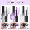 Sparkling Metallic Mascara Long-Lasting & Smudgeproof Glittery Volume & Lift with Metal Brush Head Makeup Gift for Party, Everyday Use