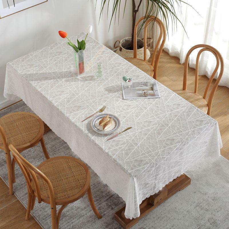 Europe Lace Tablecloth Dining Table Cover Table Cloth Flower Lace Desk Mat Fabric Towel