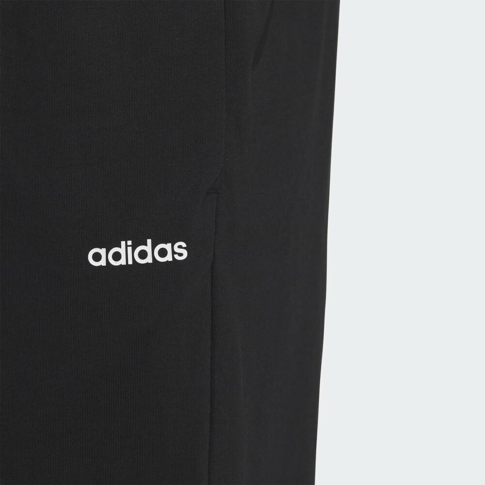 Adidas Solid Color Elastic Mid-Waist Sporty Casual Shorts Men Bottoms Black JP2078