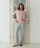 38COMEONCOMMON Sheer Touch Slim Long Sleeve (Light Pink)