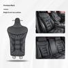 Funda de Cojín Universal Antideslizante para Asiento de Coche de Cuero Nappa Transpirable para Cintura Asiento Uso en Todas las Estaciones Accesorios para Automóvil