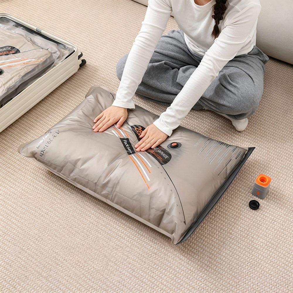 No Pump Seal Compression Bag Large Capacity Clothing Seal Bag  Travel Accessories