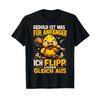 T Shirt With Gerunisex Text Patience Is For Beginners Sarcasm Duck Language Vintage Slightly Breathable Homme Unisex